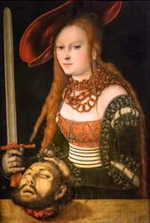 Judith avec la tête d