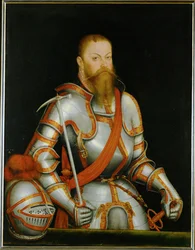 Le prince électeur Moritz de Saxe ... (peinture sur toile)