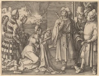 La femme de Potiphar accusant Joseph