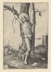 Saint Sébastien, vers 1510