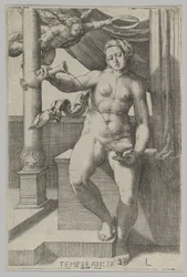 Tempérance, de la série Les Vertus, 1530