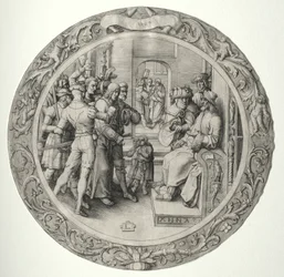 La Passion Ronde : Christ devant le grand prêtre