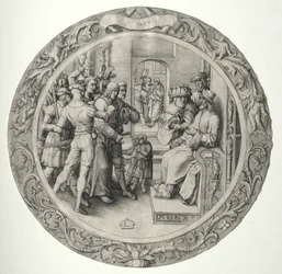 La Passion ronde : Le Christ devant le grand prêtre