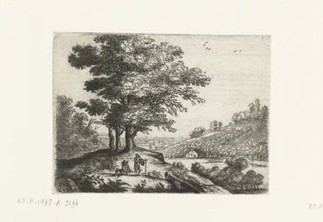 Paysage avec une rivière (Kleine landschappen)