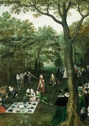 Printemps. Le pique-nique