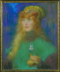 Princesse aux orchidées