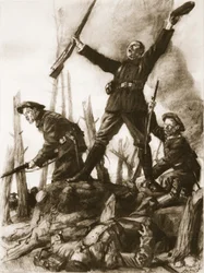 Au sommet de Hartmannswillerkopf