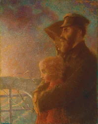 Les émigrés russes, vers 1900