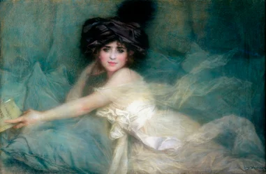 Portrait de Mademoiselle Carlier ou La Dame au turban