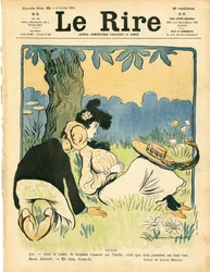 Couverture de "Le Rire", Satirique en Couleurs
