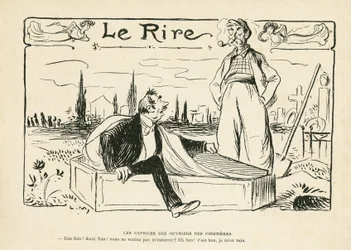 Illustration dans Le Rire