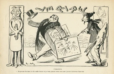 Illustration dans Le Rire, 02/03/12 - L