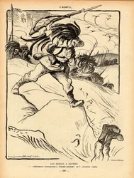 La Baïonnette, Satirique en N&B
