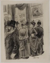 Dans la galerie