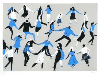 Ceilidh, 2016 (sérigraphie)