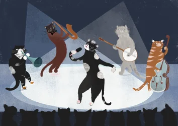 Jazz Cats, 2015 (numérique)