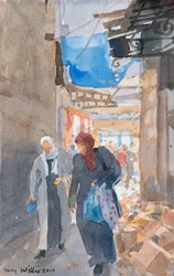 Le Store Bleu près de la Porte de Damas, Jérusalem, 2019