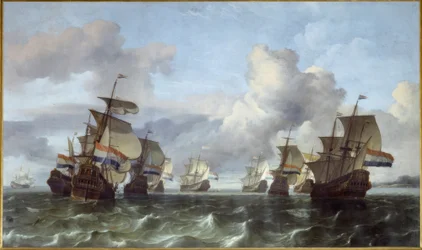 La flotte néerlandaise de la Compagnie néerlandaise des Indes orientales