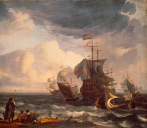 Navires de guerre hollandais