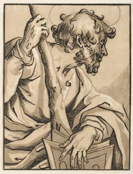 Christ et les Apôtres : Saint Judas Thaddée (avec la massue)