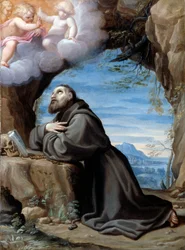 Saint François en méditation