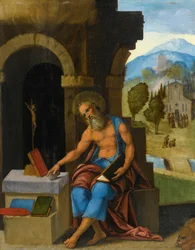 Saint Jérôme en contemplation