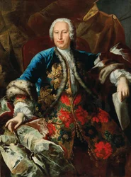Portrait du compositeur Pietro Torri vers 1650-1737, vers 1735