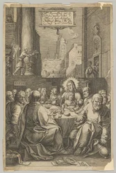 La Cène, de La Passion du Christ, ca. 1623