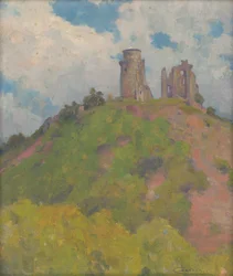 Ruines du château de Slanec