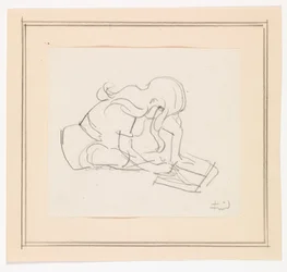 Jeune fille lisant