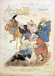 Caricature par Braun représentant Henri Brisson (1835-1912)