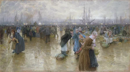 Le Marché aux poissons à Altona