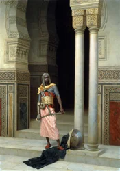 Le garde du palais