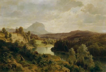 La Traun et le Traunstein