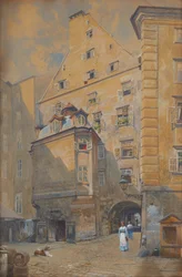 La cour de la Trinité à Vienne