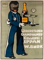 Vignoble de Champagne Ueberetscher, vers 1909
