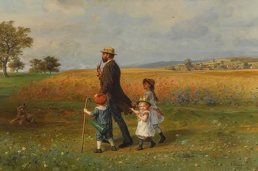 Promenade dominicale. 1889