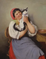 Son chat préféré