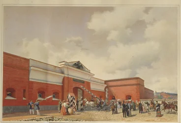 La forteresse maritime de Kronstadt Les portes de Saint-Pétersbourg, 1850