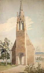 La chapelle gothique près de Witzenhausen