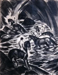 Jeunes à cheval