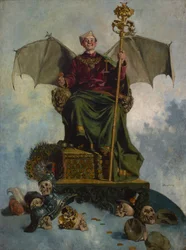 Allégorie de Satan (Seigneur du monde), vers 1900