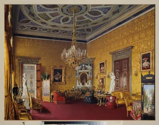 La salle Lyons du grand palais de Tsarkoye Selo
