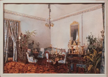 La salle de dessin dans la maison Varvara Obreskova