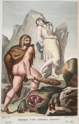 Hercule sauve Hésione, Livre XI, illustration des Métamorphoses d