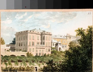 Vue de la villa Cambasio, Gênes
