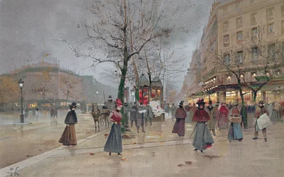 Soirée dans le quartier de l