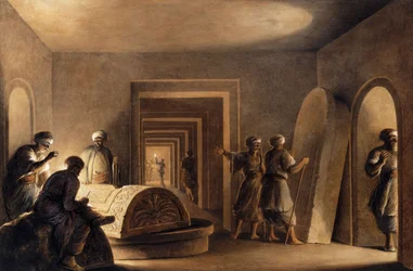 Figures dans des tombes égyptiennes