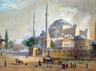 La Sainte-Sophie à Constantinople