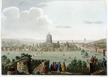 Le Temple de Salomon - dans « Vues dans les dominions ottomans, en Europe, en Asie, et quelques îles de la Méditerranée » d